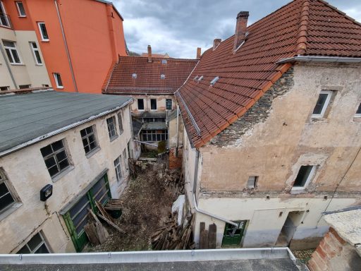 Blickin den Innenhof Schlossstraße 2/4